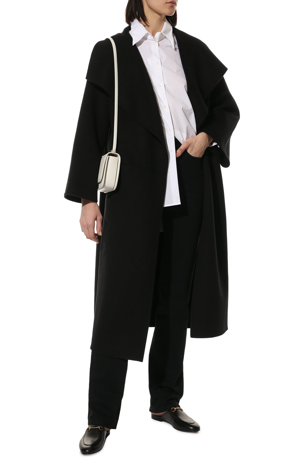 Кожаные сабо princetown GUCCI, арт. 423513/BLM00, фото 2