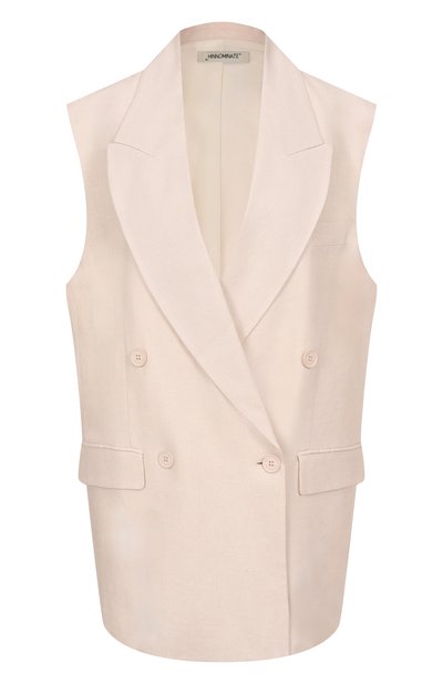 Жилет изо льна и вискозы HINNOMINATE, арт. HMABW01841, фото 1