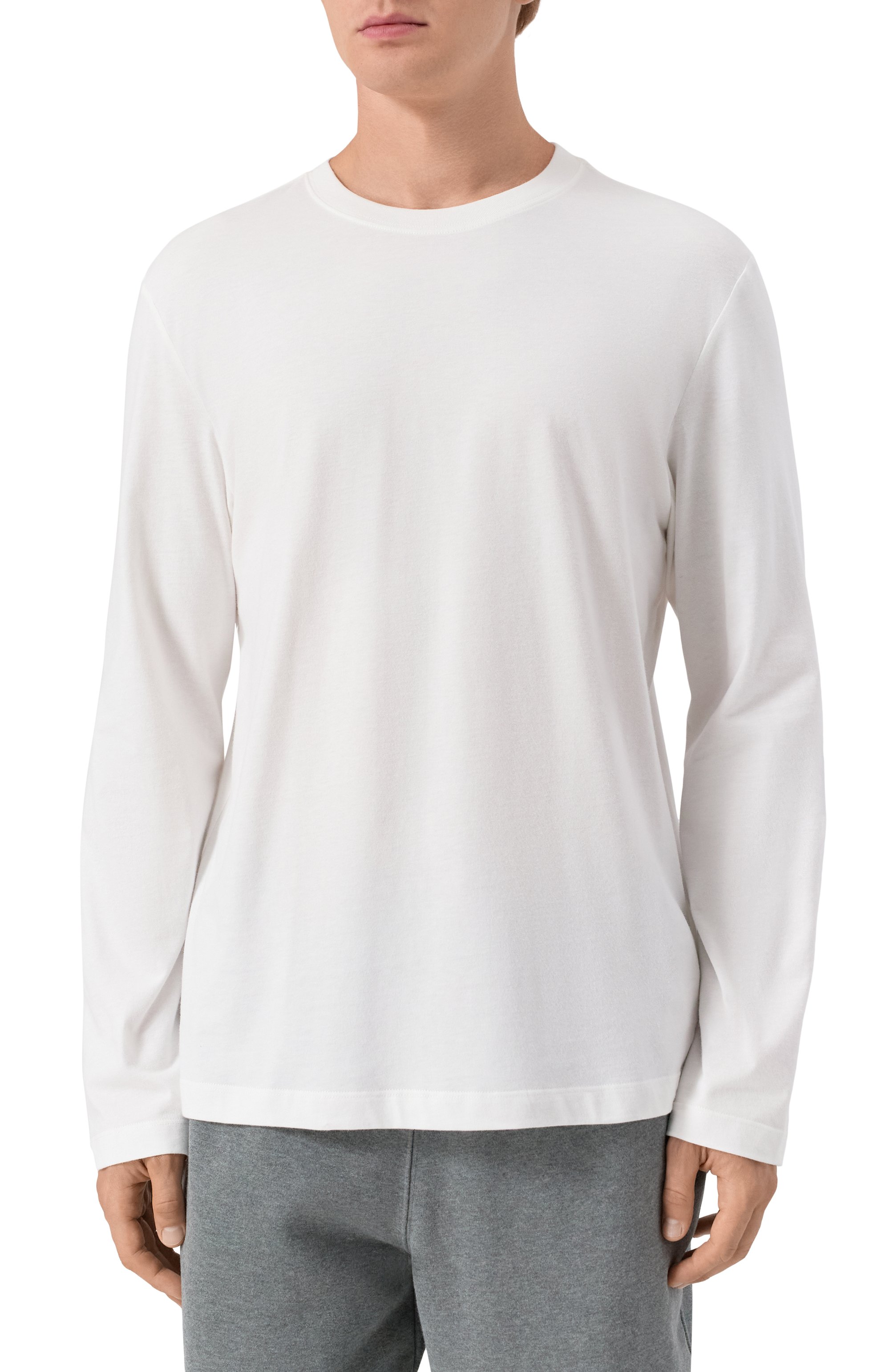 Хлопковый лонгслив 12 STOREEZ, арт. 131080, фото 3