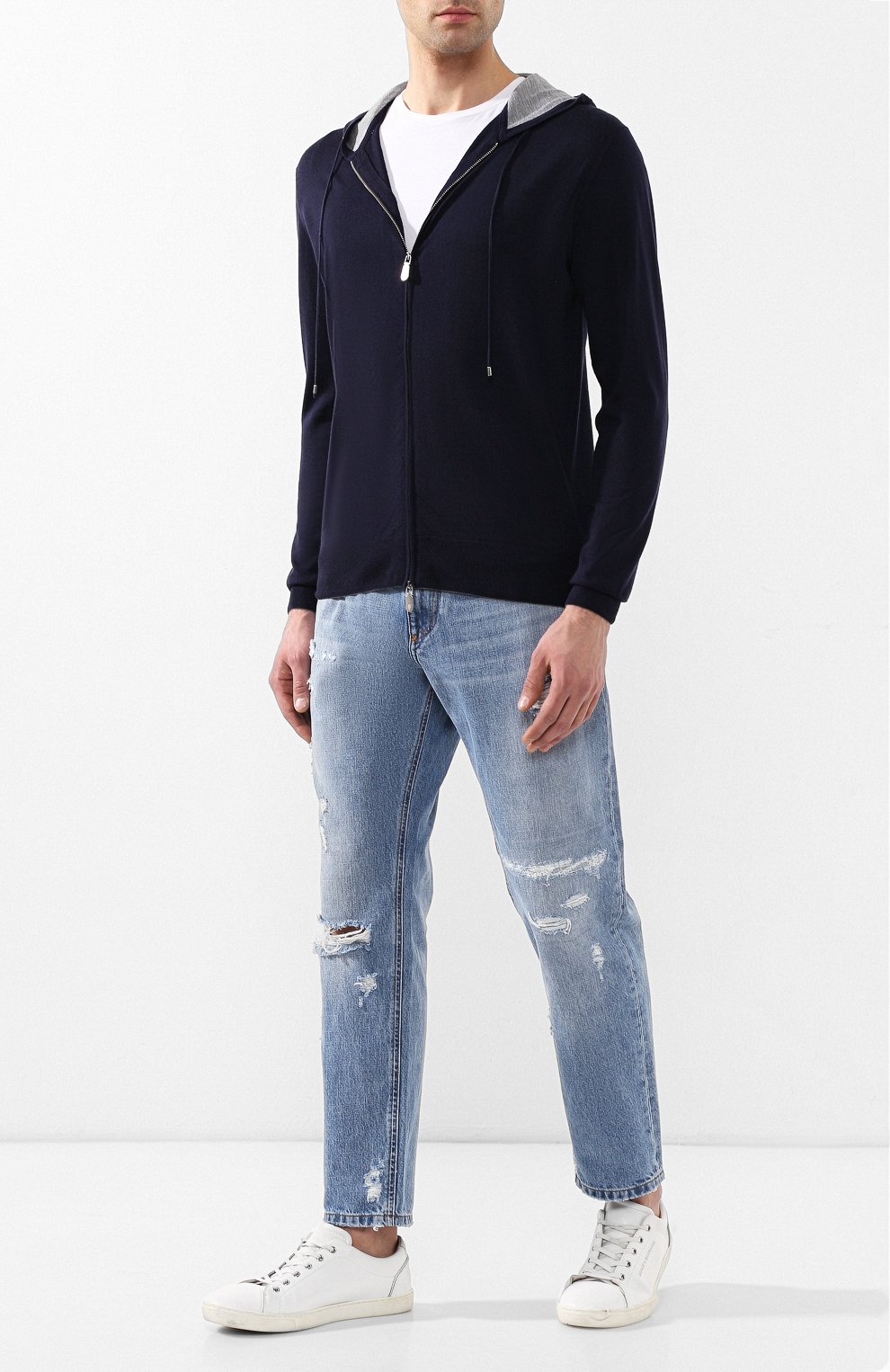 Кардиган из смеси шерсти и шелка ELEVENTY PLATINUM, арт. 979MA0256 MAG24003, фото 2