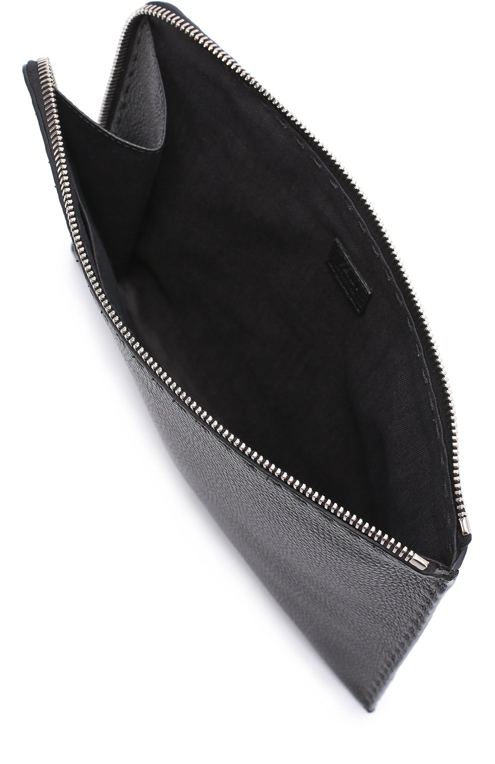 Кожаная папка для документов на молнии FENDI черного цвета по цене 74200 руб., арт. 7M0225/NDU, фото 4 Кожаная папка для документов на молнии FENDI, арт. 7M0225/NDU, фото 4