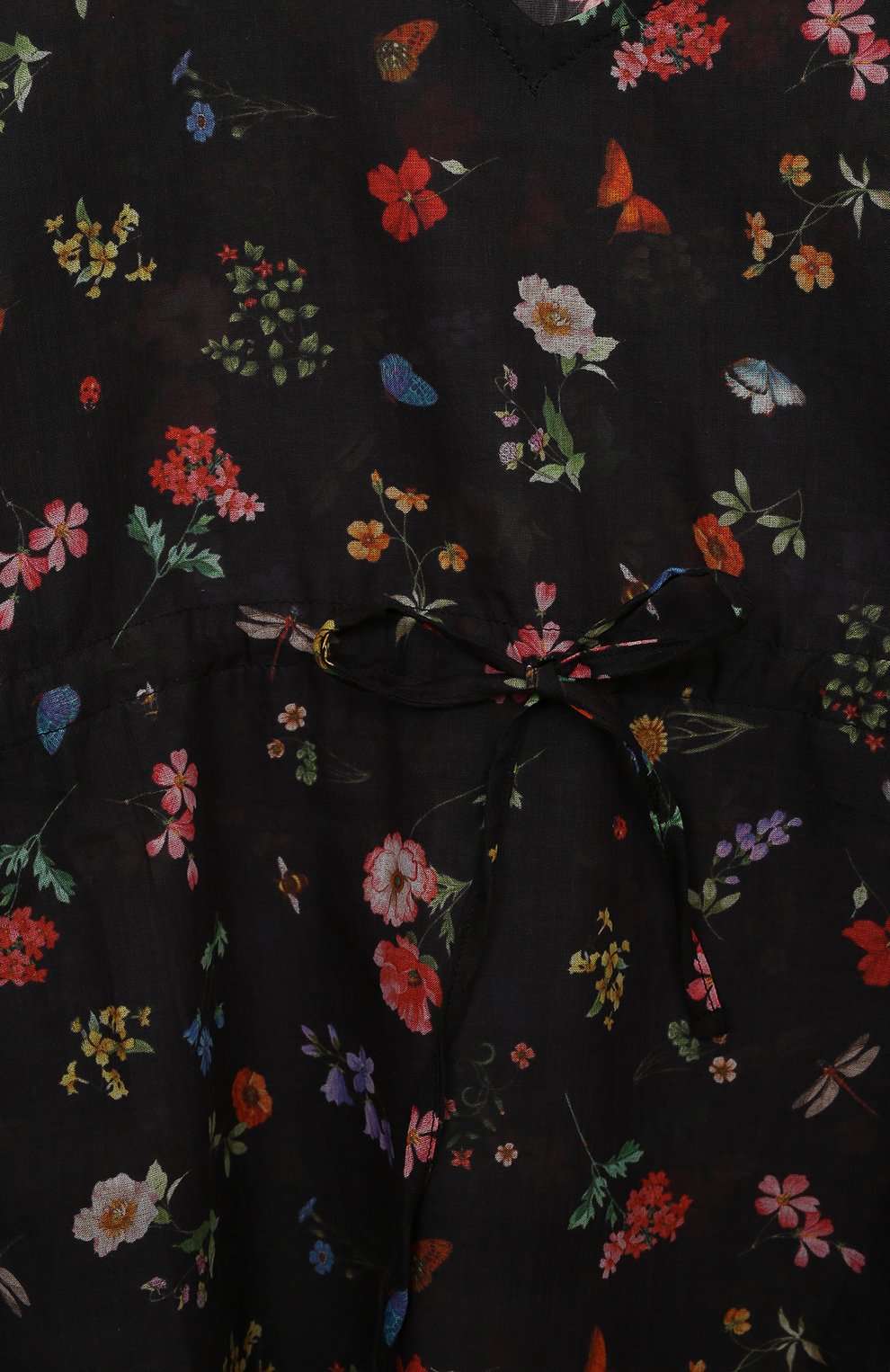 Хлопковая туника STORY LORIS черного цвета по цене 15000 руб., арт. 29325/3-6, фото 3 Хлопковая туника STORY LORIS, арт. 29325/3-6, фото 3