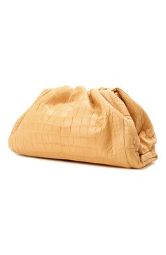 Женский клатч pouch из кожи аллигатора BOTTEGA VENETA бежевого цвета, арт. 576227/VCPX0/AMIS | Фото 3 (Материал: Экзотическая кожа; Региональные ограничения белый список (Axapta Mercury): RU; Материал сплава: Проставлено; Женское Кросс-КТ: Клатч-клатчи; Др�агоценные камни: Проставлено; Размер: large)