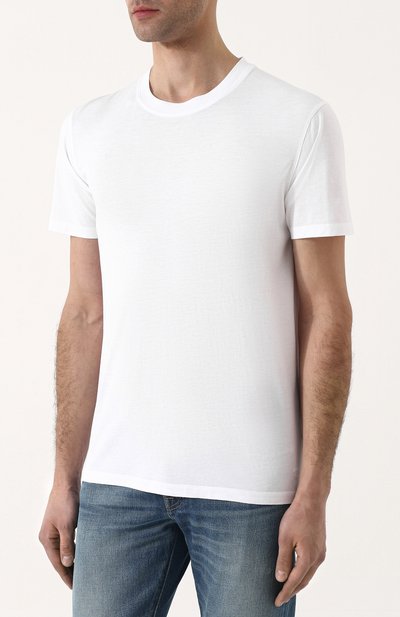 Однотонная футболка с круглым вырезом TOM FORD, арт. BP229/TFJ911, фото 3