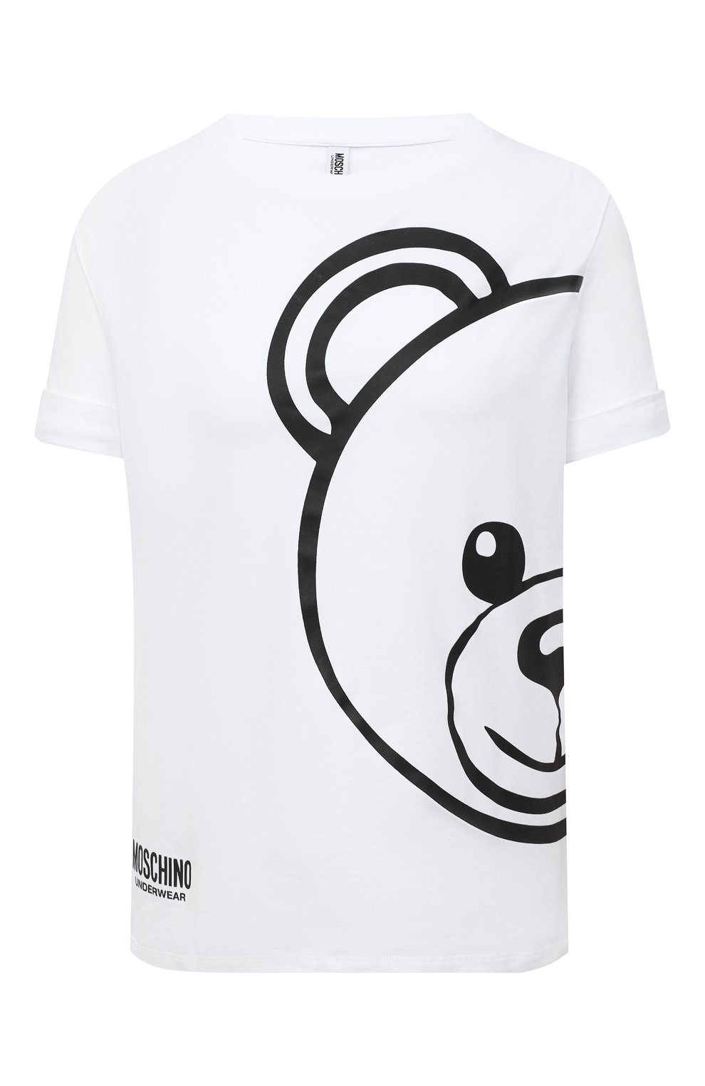 Хлопковая футболка MOSCHINO, арт. A1914/9012, фото 1