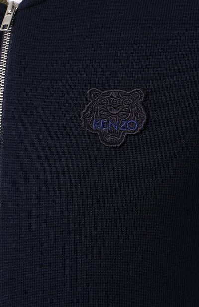 Шерстяной кардиган KENZO, арт. F965CA1023AB, фото 5