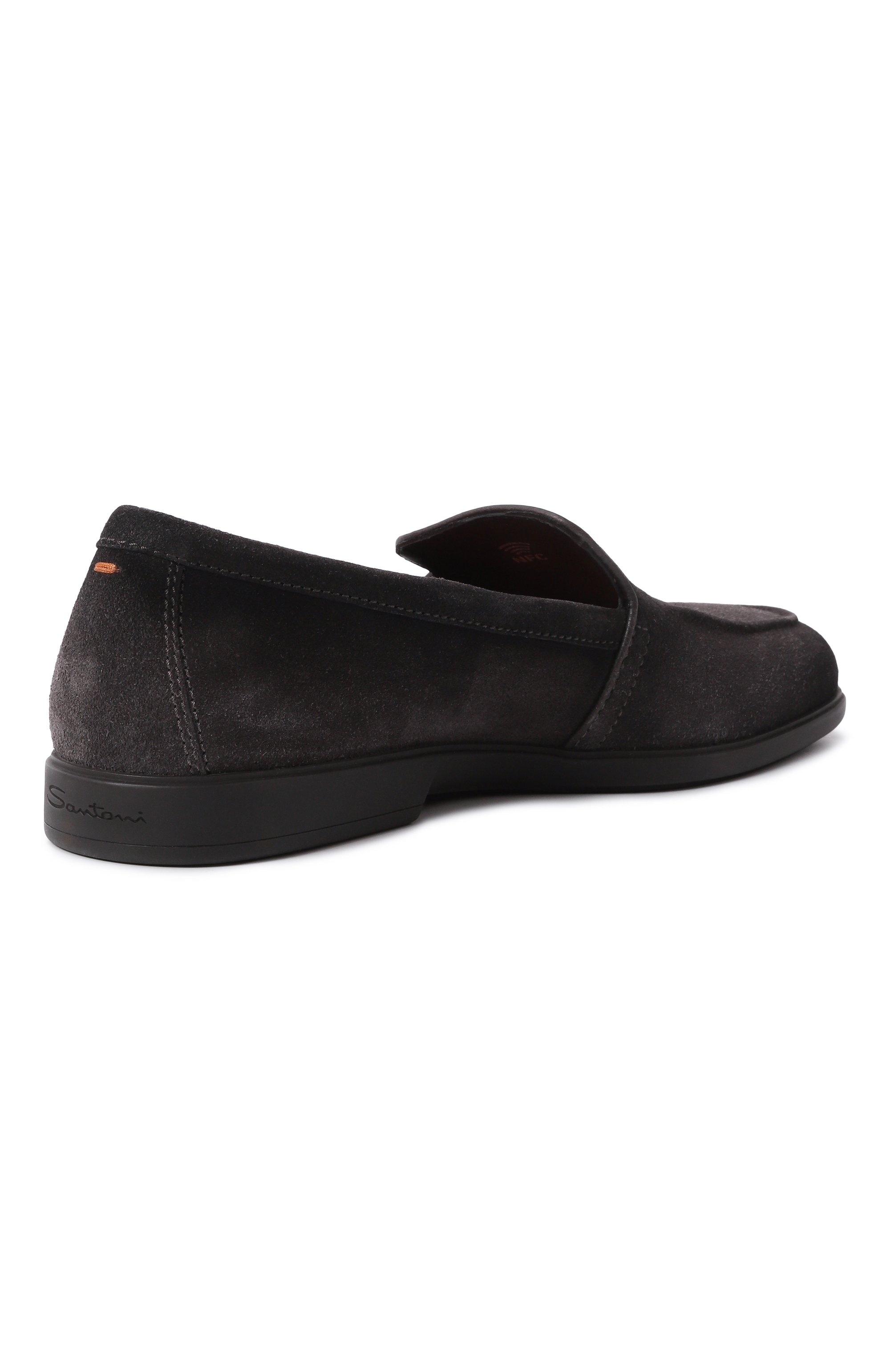 Замшевые лоферы malibu SANTONI, арт. MGAG18829SM0SRVR, фото 5