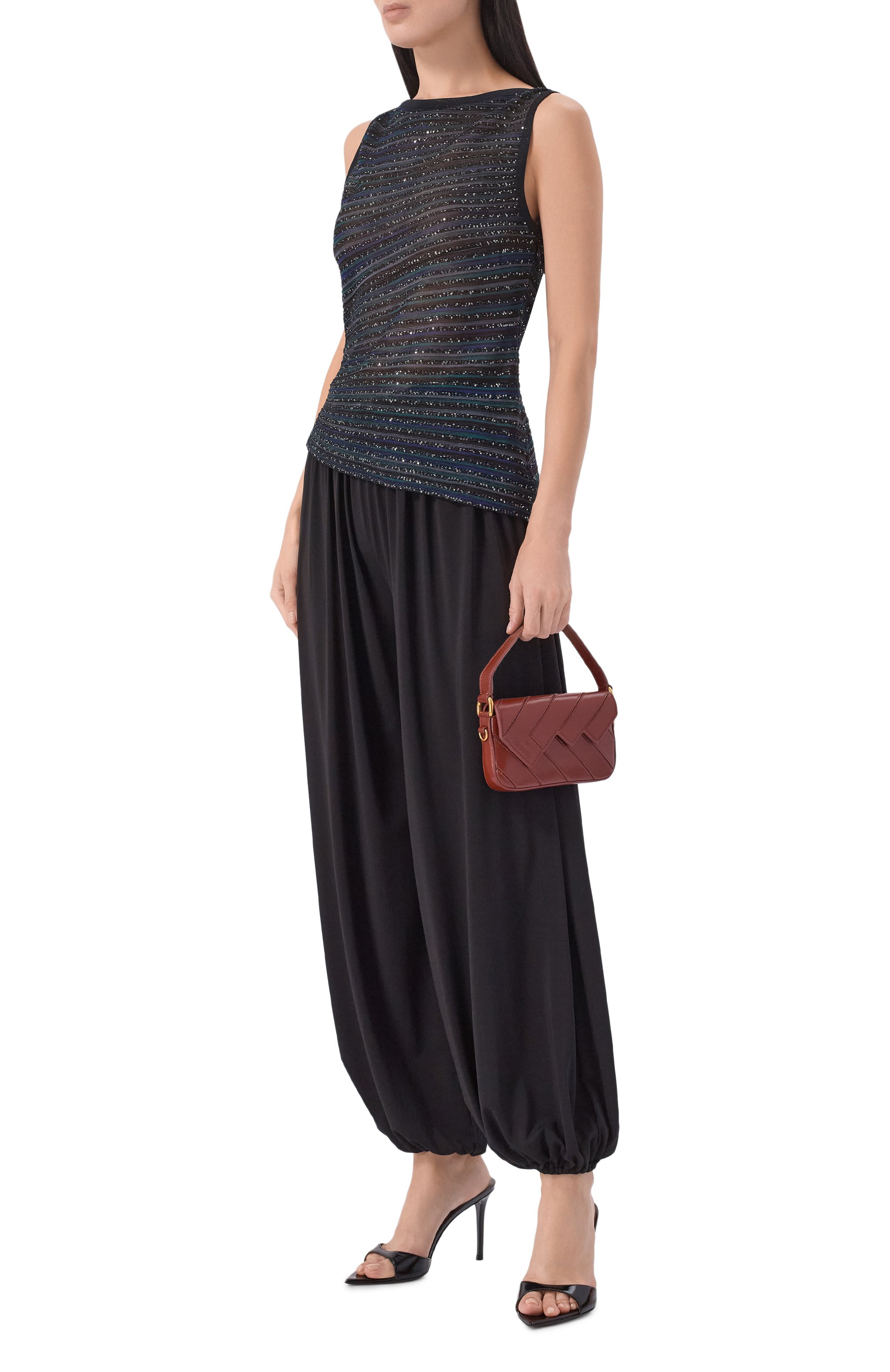 Сумка MISSONI коричневого цвета по цене 44550 руб., арт. MI10002A, фото 3 Сумка MISSONI, арт. MI10002A, фото 3