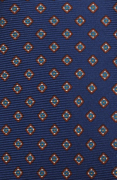 Шелковый галстук KITON синего цвета по цене 31300 руб., арт. UCRVKLC08F16, фото 3 Шелковый галстук KITON, арт. UCRVKLC08F16, фото 3