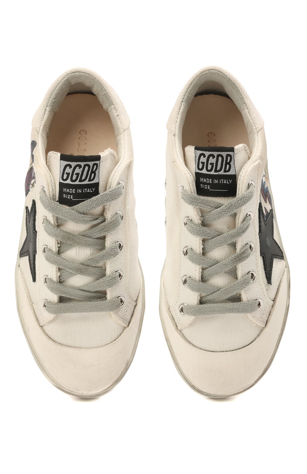 Кеды superstar GOLDEN GOOSE DELUXE BRAND, арт. GJF00107.F001268, фото 4