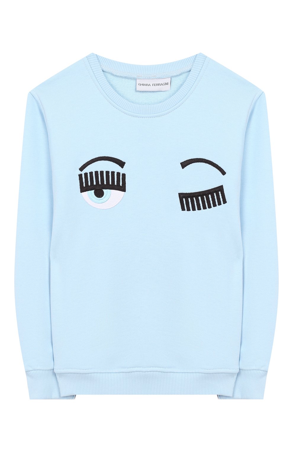 Хлопковый свитшот CHIARA FERRAGNI, арт. 19PE-CFKJM003, фото 1