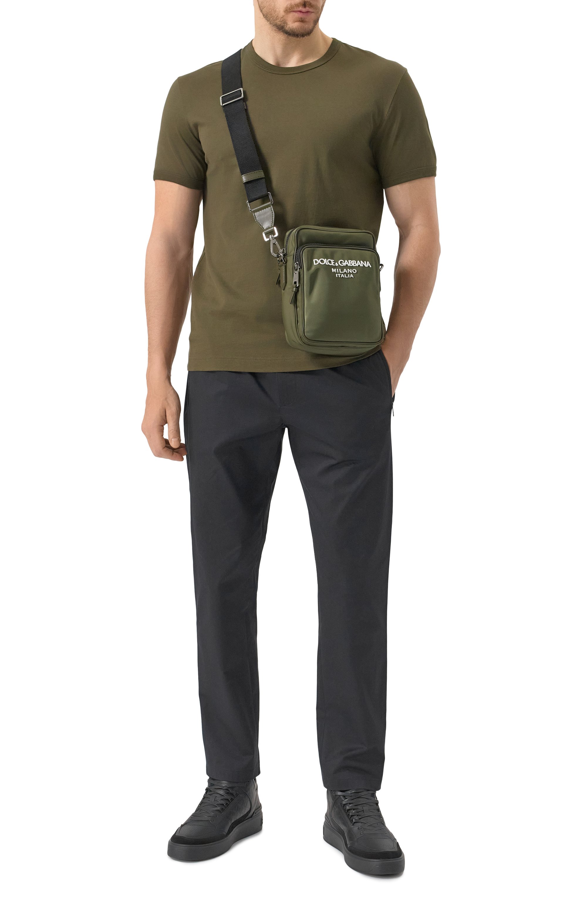 Хлопковая футболка DOLCE & GABBANA, арт. G8JX7T/FU7EQ, фото 2