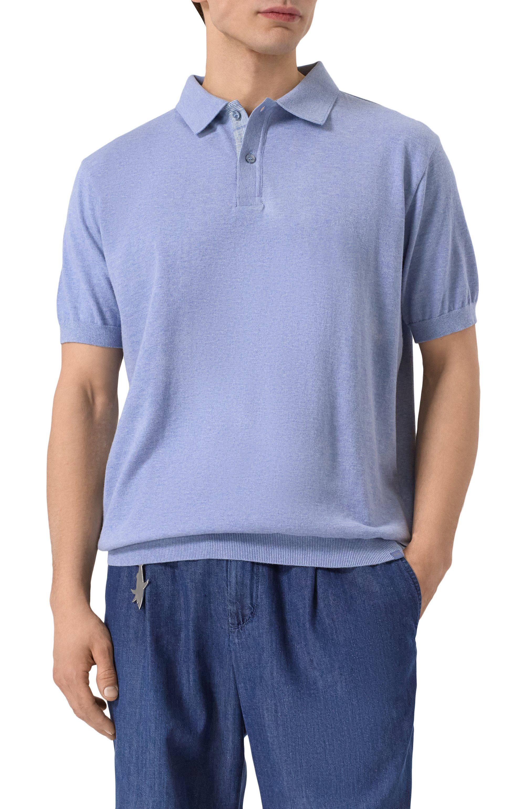 Хлопковое поло PAUL&SHARK, арт. 25411652, фото 3