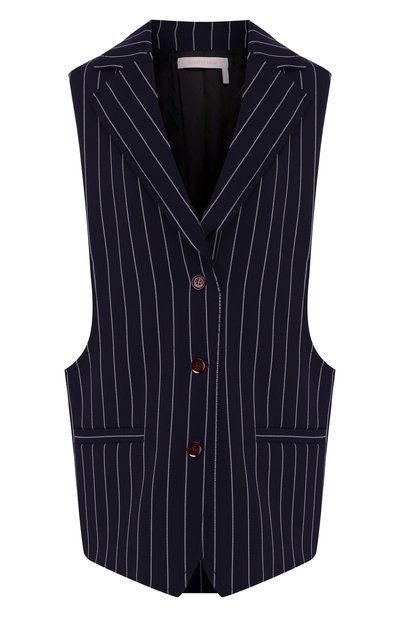 Жилет в полоску SEE BY CHLOÉ, арт. CHS19AVE02030, фото 1