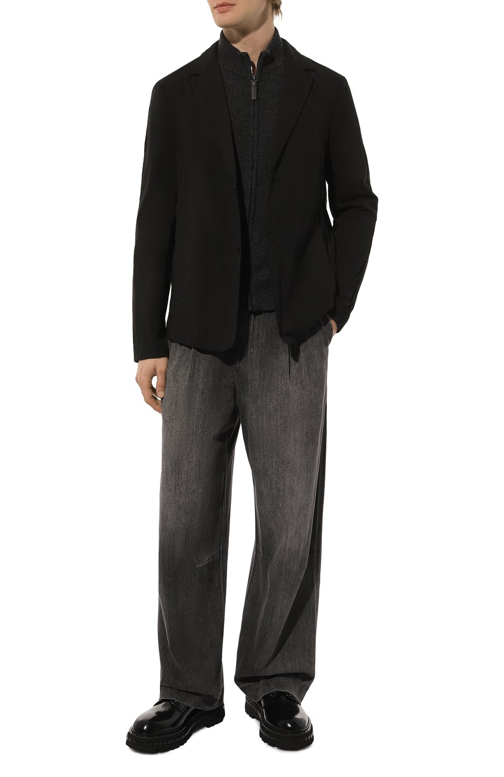 Хлопковый пиджак TRANSIT, арт. CFUTRWG161, фото 3