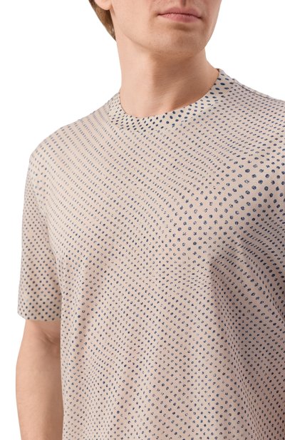 Футболка из лиоцелла и хлопка EMPORIO ARMANI, арт. EM005270/AF24857, фото 5