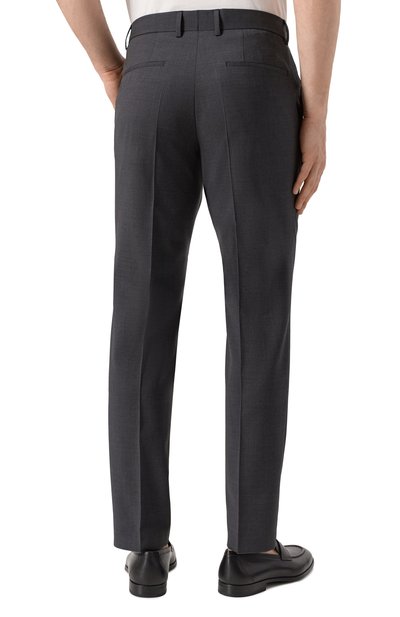 Шерстяные брюки BOSS, арт. 50537573, фото 4