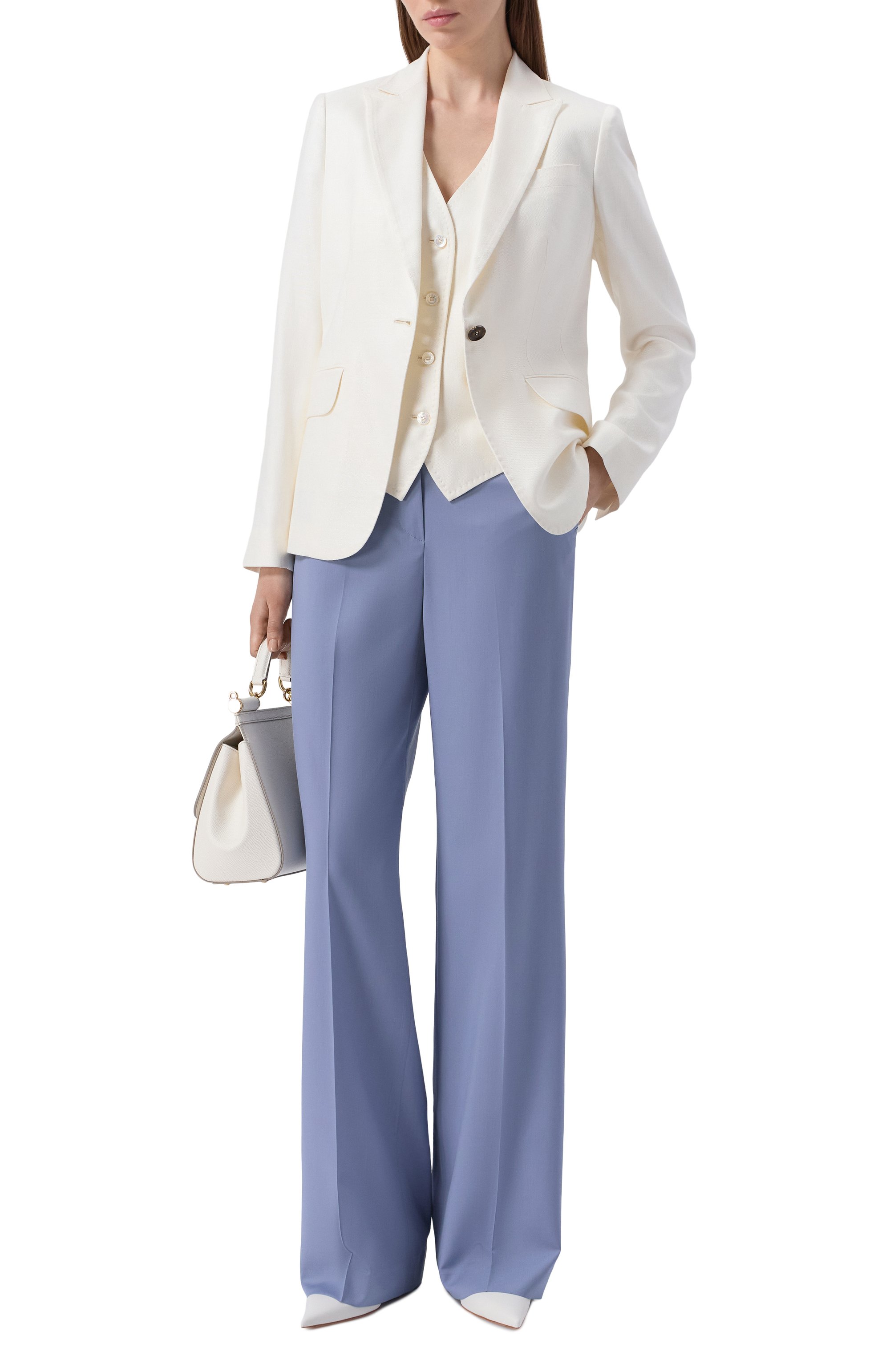 Шерстяные брюки KITON, арт. D48109K01024_001, фото 2