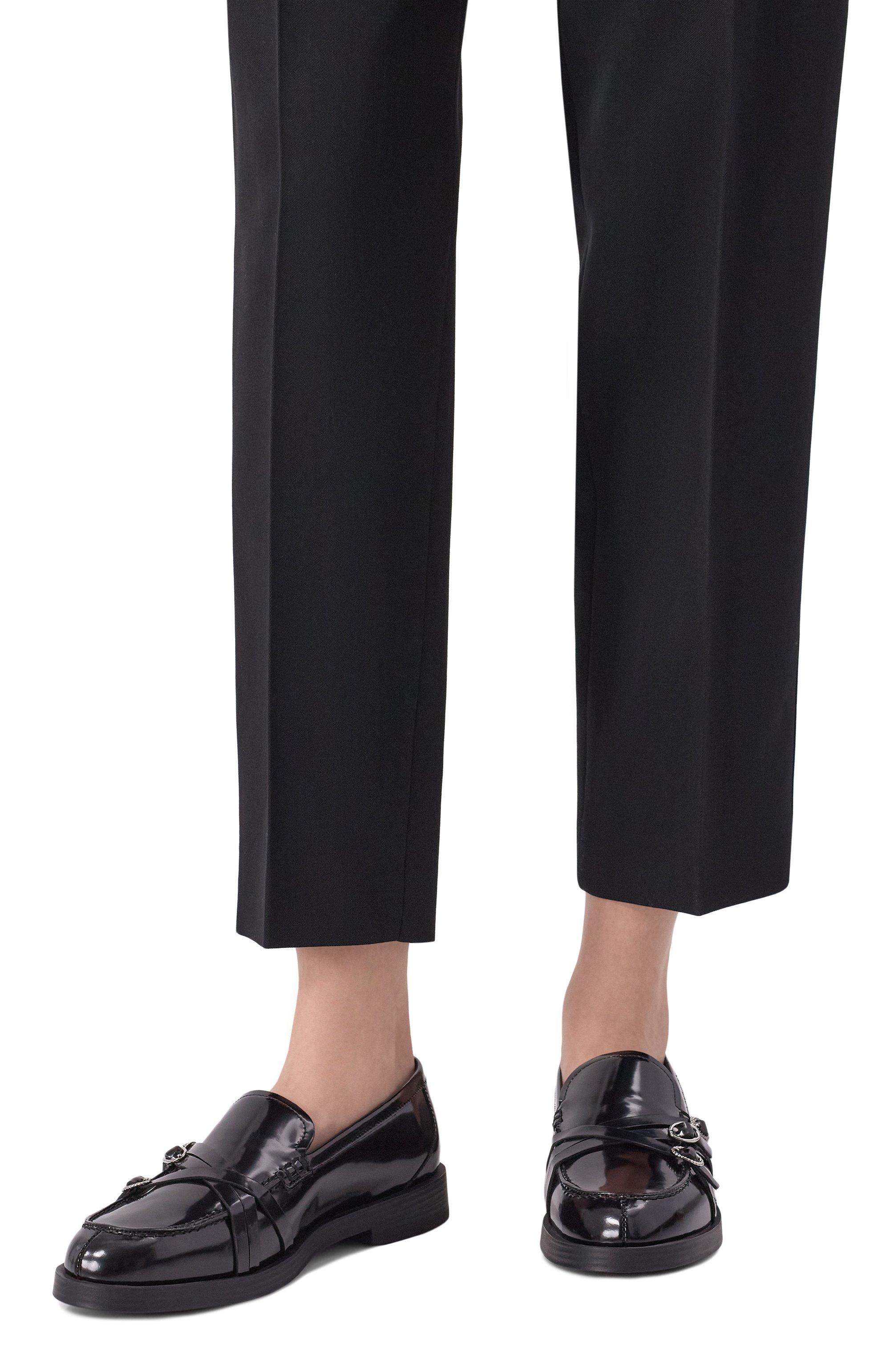 Кожаные лоферы kalia JIMMY CHOO, арт. KALIA L0AFER/PQB, фото 2