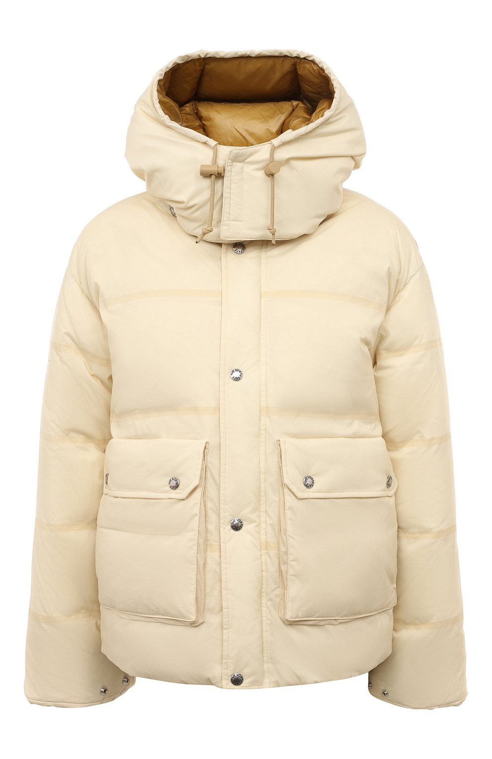 Пуховик the north face x gucci GUCCI кремового цвета по цене 302400 руб., арт. 663735 XAAC9, фото 1 Пуховик the north face x gucci GUCCI, арт. 663735 XAAC9, фото 1