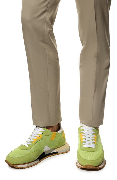 Комбинированные кроссовки ghoud x lesyanebo GHOUD, арт. E12ERMLMLY02, фото 3