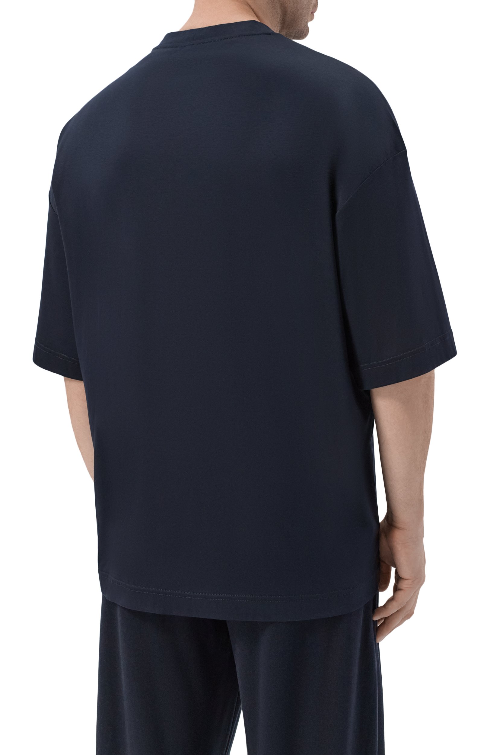 Хлопковая футболка GIORGIO ARMANI, арт. GM000315/AF30132, фото 4