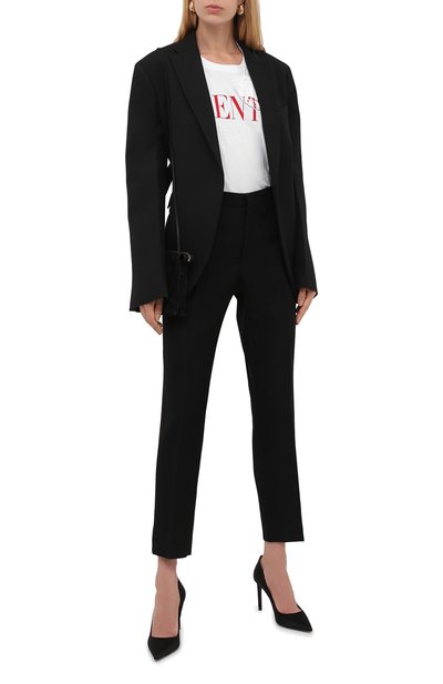 Хлопковая футболка VALENTINO, арт. WB3MG13U6HF, фото 2