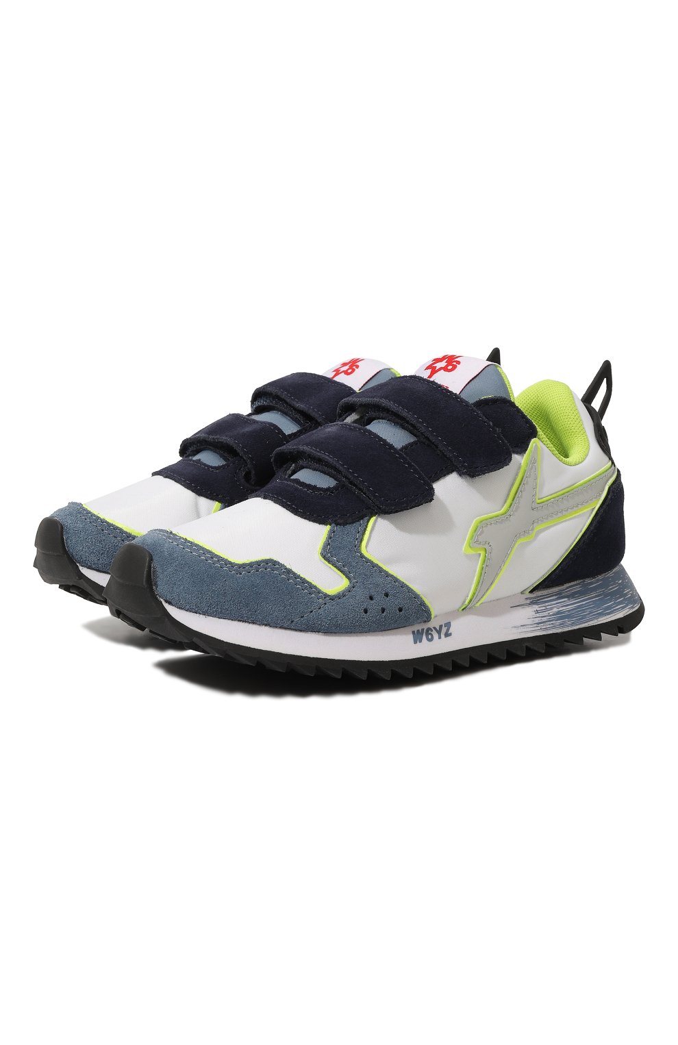 Кроссовки W6YZ разноцветного цвета по цене 12150 руб., арт. 0012013567.27/27-34, фото 1 Кроссовки W6YZ, арт. 0012013567.27/27-34, фото 1