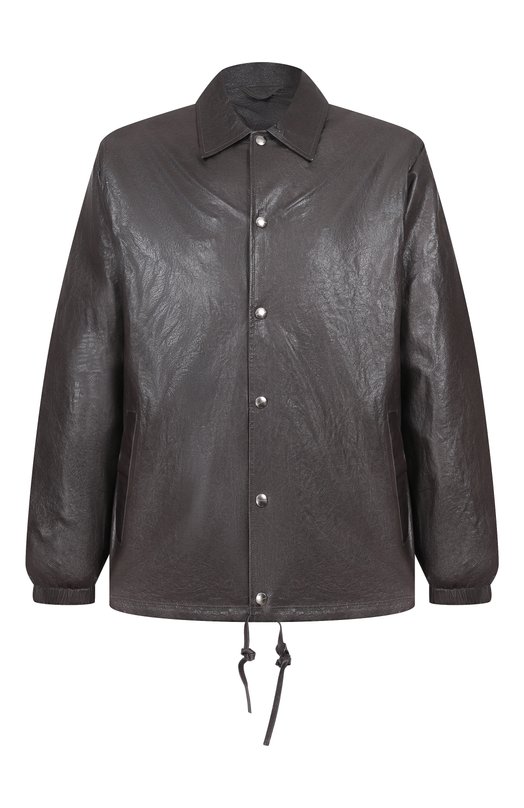 Кожаная куртка-рубашка Giorgio Brato GU26S24003WRTM Серый GU26S24003WRTM