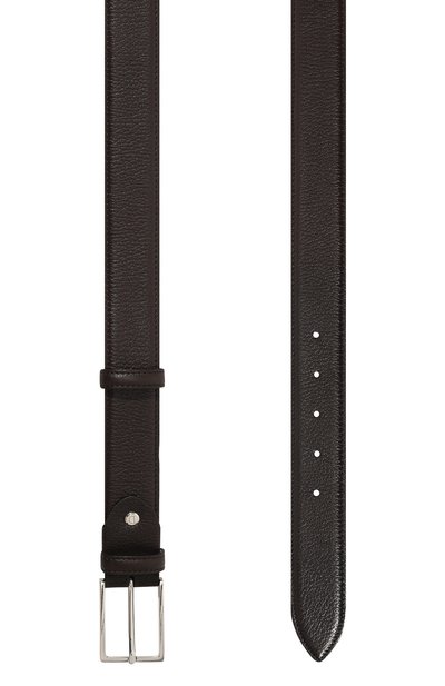 Кожаный ремень DOUCAL'S темно-коричневого цвета по цене 25000 руб., арт. DC0001SIGMUF0199M00, фото 3 Кожаный ремень DOUCAL'S, арт. DC0001SIGMUF0199M00, фото 3