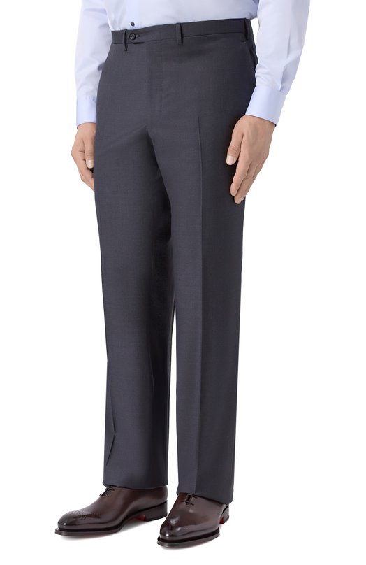 Шерстяной костюм Kiton UA81K0127002 Серый  UA81K0127002 Фото 4