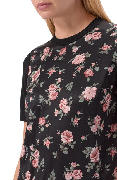 Комбинированный пуловер DOLCE & GABBANA, арт. FXXBAT/JBS0P, фото 5