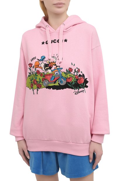 Хлопковое худи disney x gucci GUCCI, арт. 615061/XJDC7, фото 3