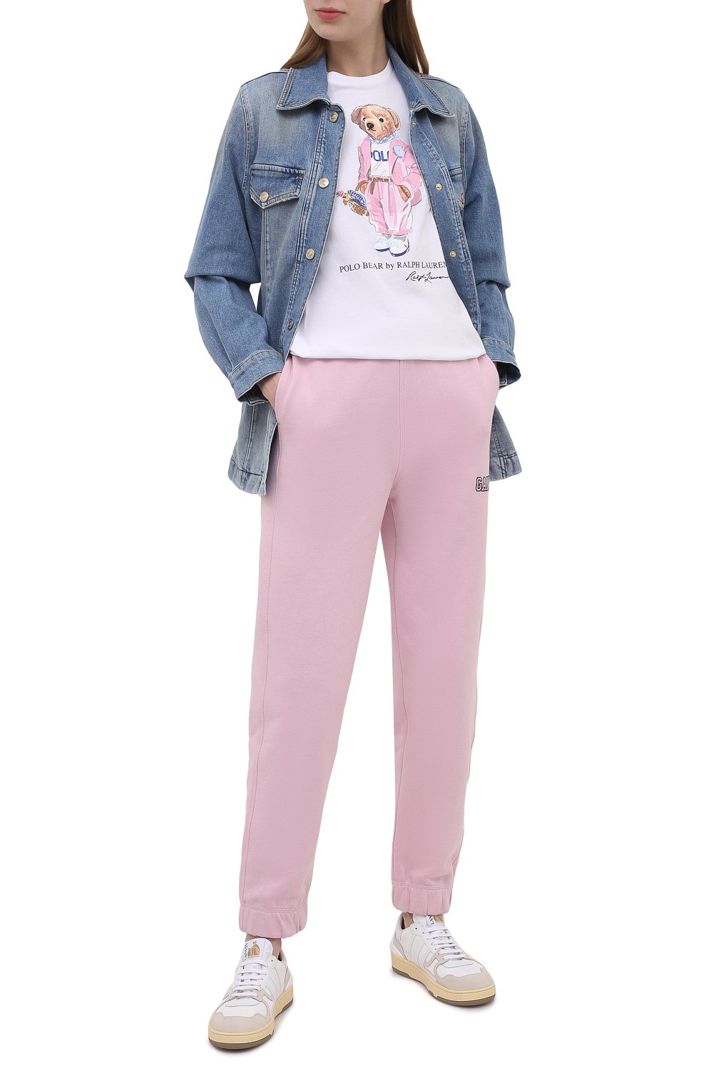 Хлопковая футболка POLO RALPH LAUREN, арт. 211838100, фото 2