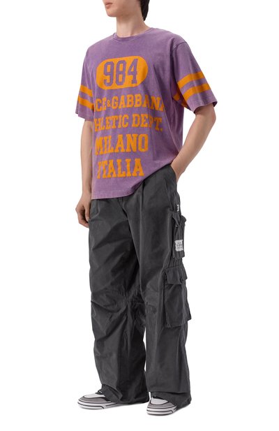 Хлопковая футболка DOLCE & GABBANA, арт. G8PN9T/G7P0H, фото 2