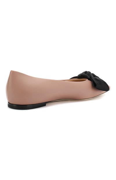 Кожаные балетки bertelle JIMMY CHOO, арт. BERTELLEFLATNBB, фото 4