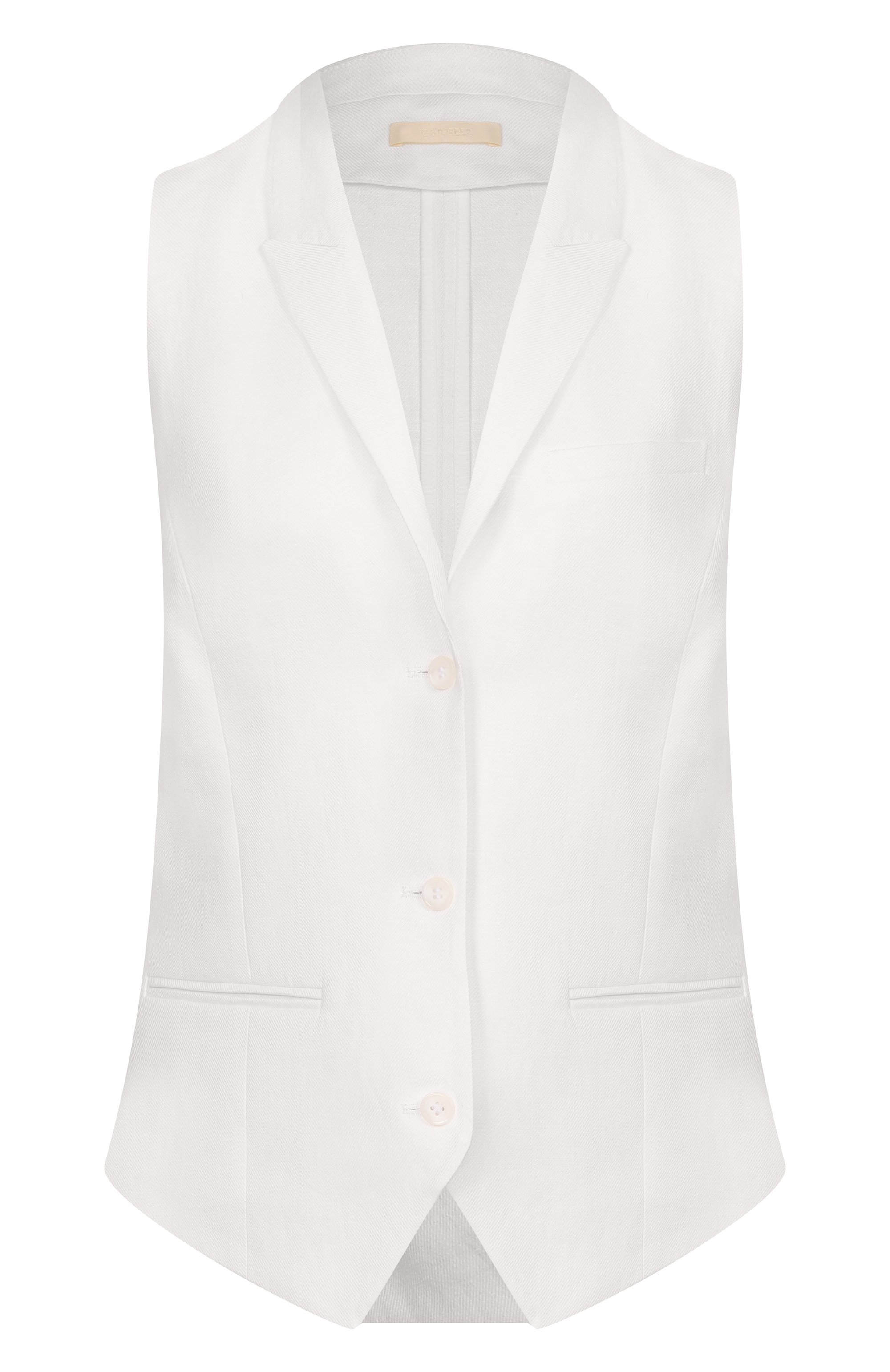 Льняной жилет 12 STOREEZ, арт. 137621, фото 1