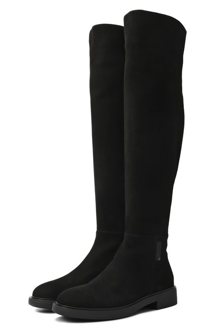 Женские замшевые ботфорты lexington GIANVITO ROSSI, арт. G80398.20G0M.C5LNENE