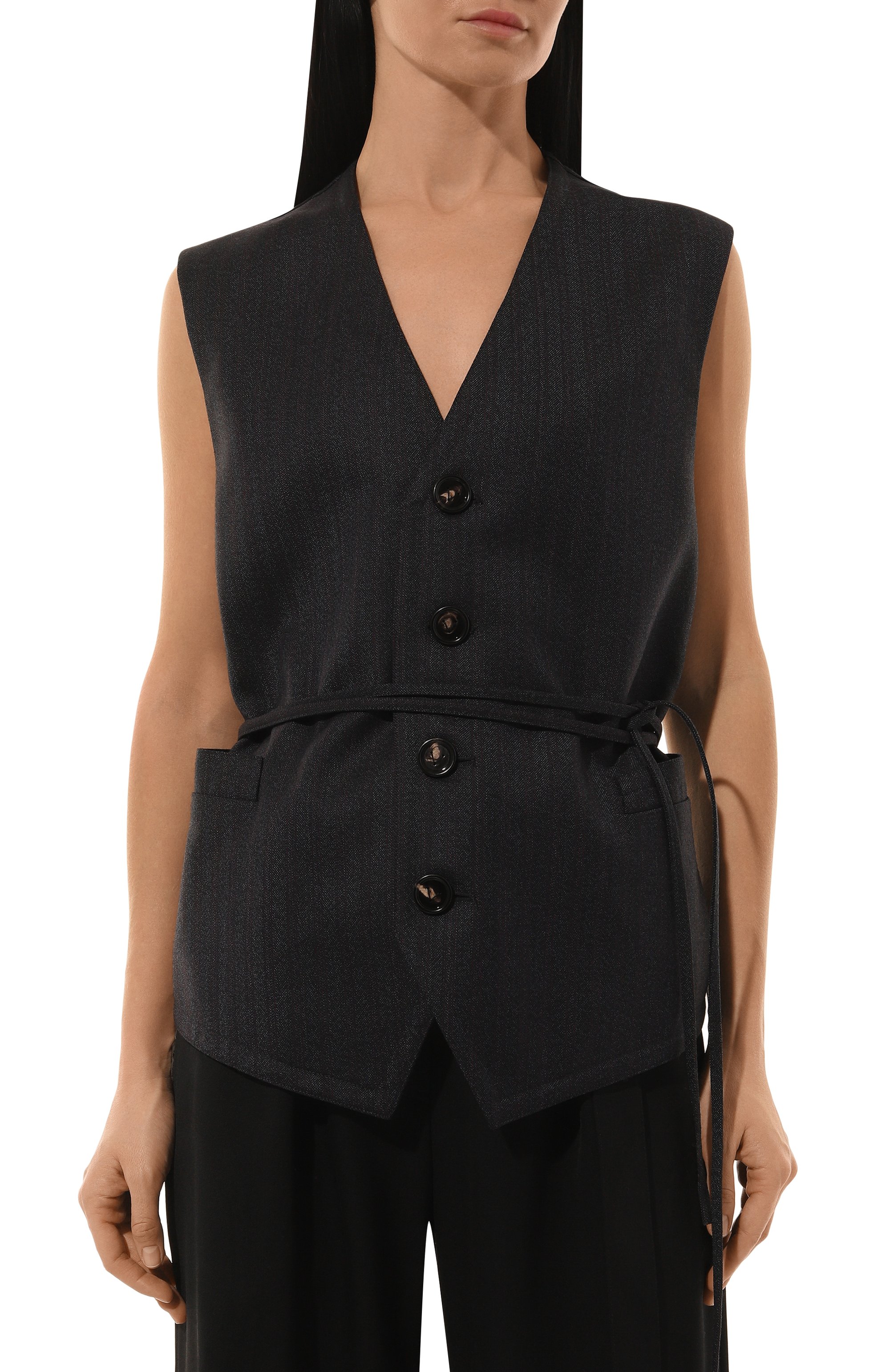 Шерстяной жилет BOTTEGA VENETA, арт. 794207-V36K0, фото 3