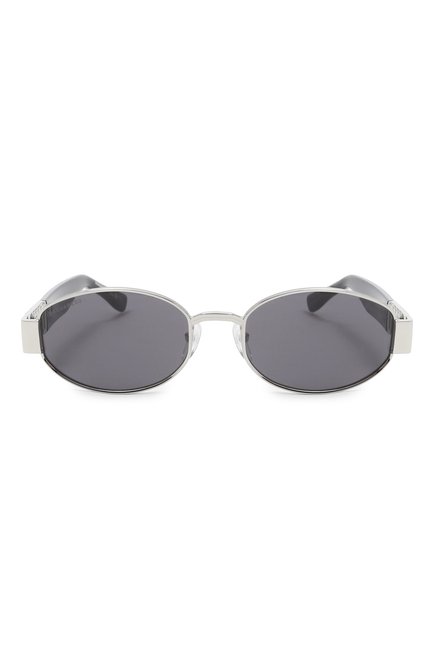 Женские солнцезащитные очки DSQUARED2 черного цвета, арт. D20155 010 | Фото 2 (Нос: Не проставлено; Региональные ограничения белый список (Axapta Mercury): Не проставлено; Очки форма: Овальные)