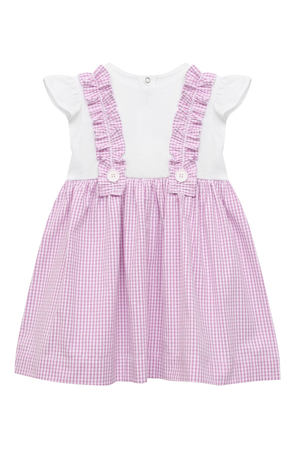 Хлопковое платье IL GUFO, арт. P21VM453C1057/3M-9M, фото 1