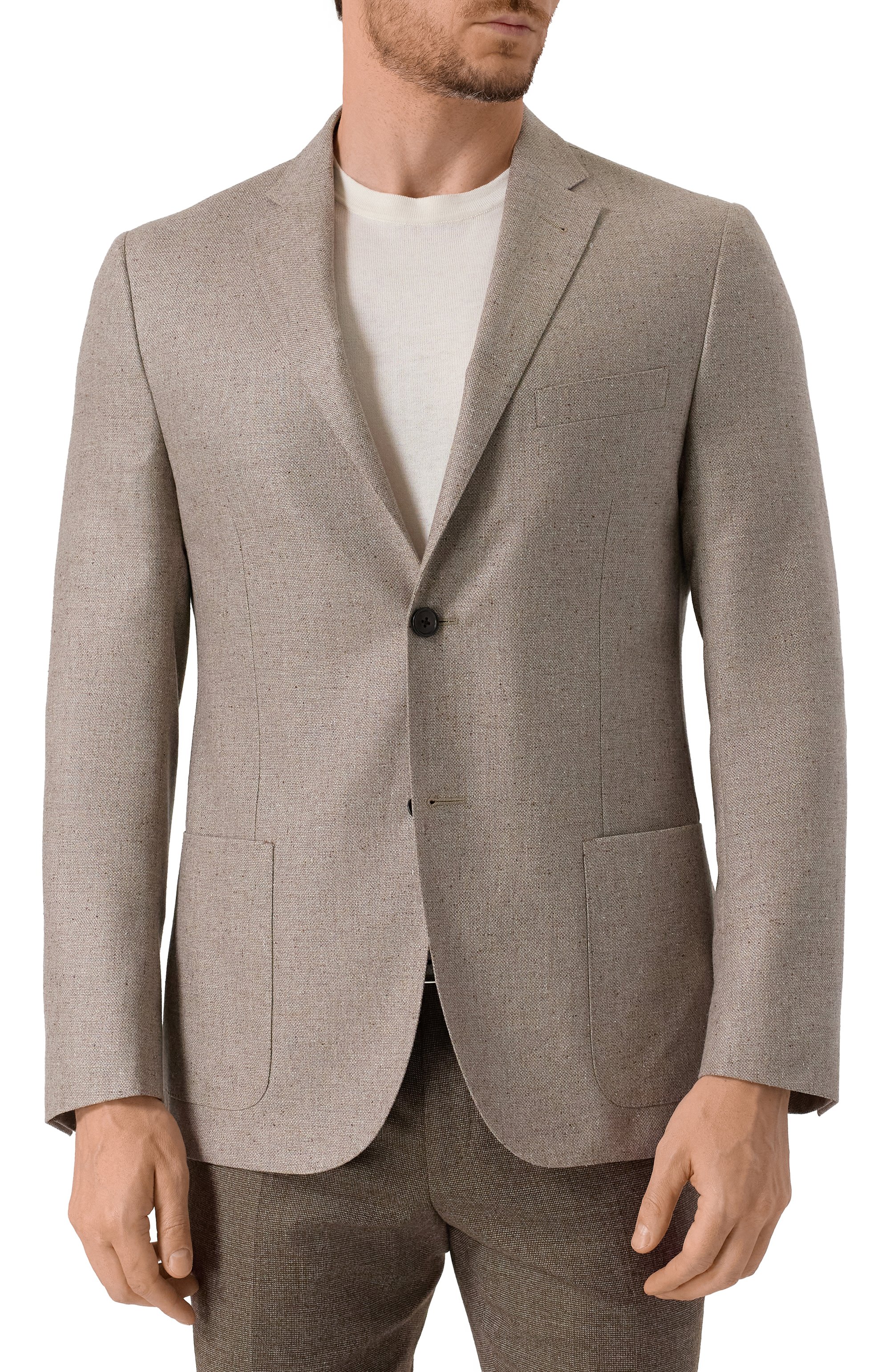 Пиджак из шелка и шерсти CORNELIANI, арт. 266002-2618264, фото 5