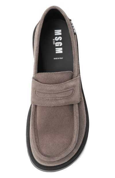 Замшевые лоферы MSGM KIDS, арт. 81158/36-40, фото 4
