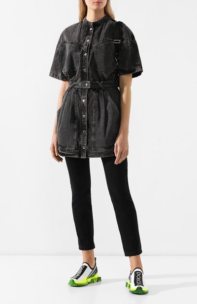 Текстильные кроссовки sorrento DOLCE & GABBANA, арт. CK1595/AK235, фото 2