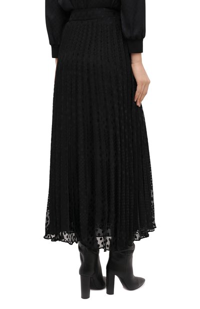 Плиссированная юбка EMPORIO ARMANI черного цвета по цене 49950 руб., арт. 6H2N67/2NMBZ, фото 5 Плиссированная юбка EMPORIO ARMANI, арт. 6H2N67/2NMBZ, фото 5