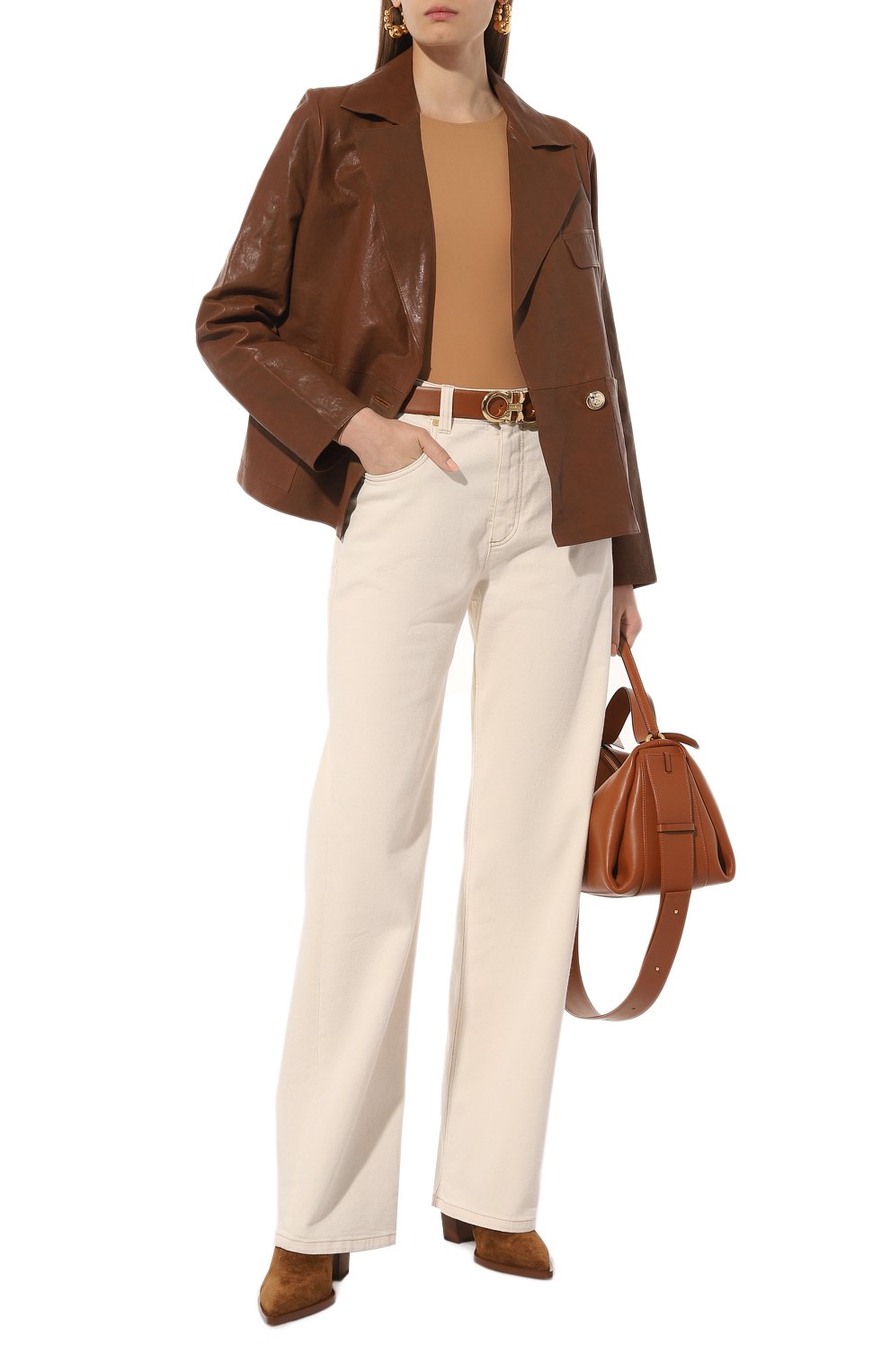 Кожаный жакет VENERA M., арт. 1871, фото 2