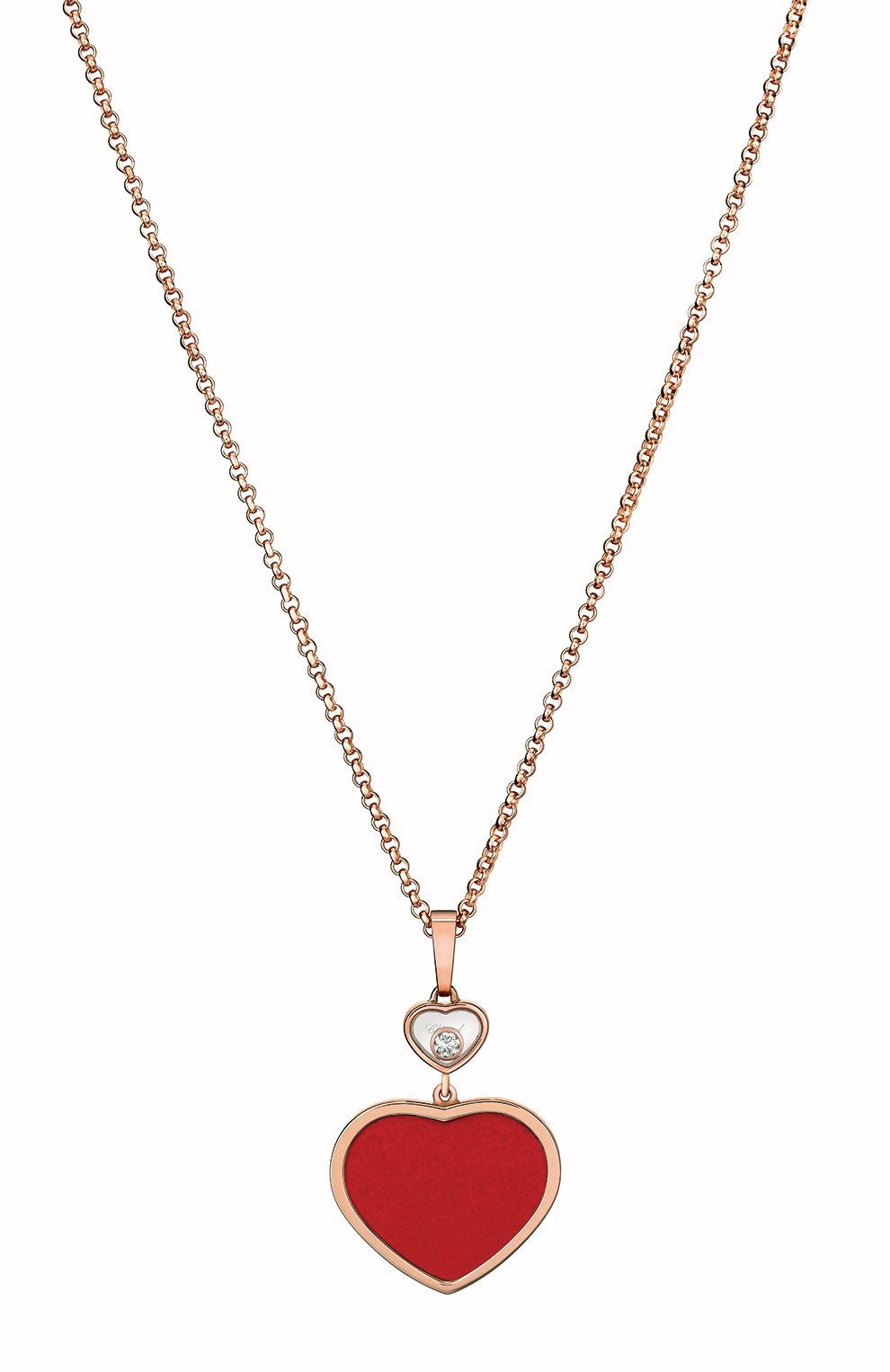 Кулон CHOPARD бесцветного цвета по цене 513500 руб., арт. 797482-5801, фото 1 Кулон CHOPARD, арт. 797482-5801, фото 1