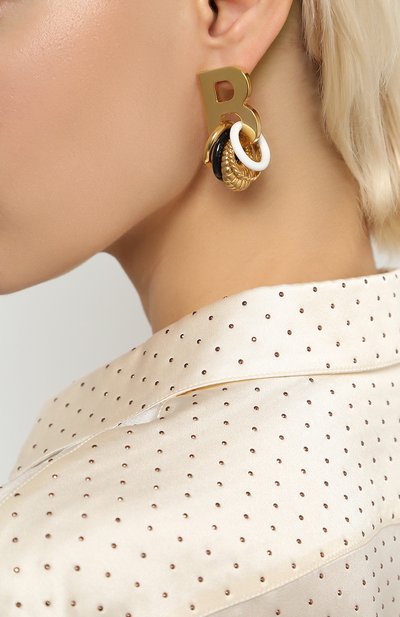 Серьги multirings BALENCIAGA, арт. 599632/TZ980, фото 2