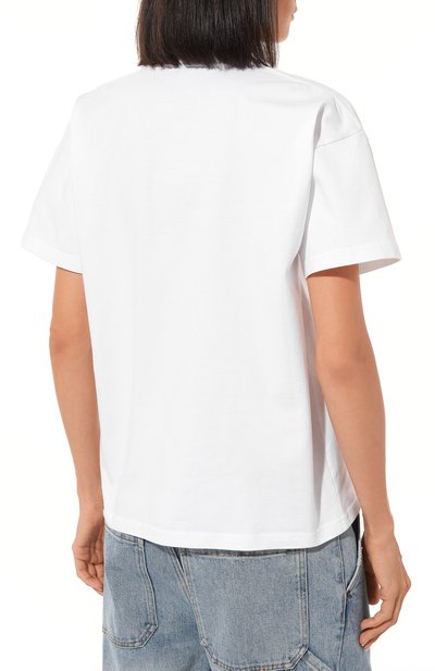 Хлопковая футболка BALENCIAGA, арт. 612965 TLVL7, фото 4