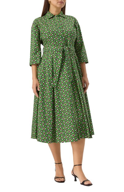 Хлопковое платье WEEKEND MAX MARA, арт. VARENNA, фото 3